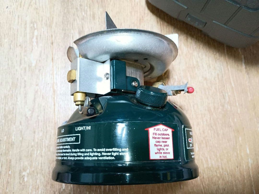 コールマン 508 ストーブ ツーレバー 89/11 使用時間極少