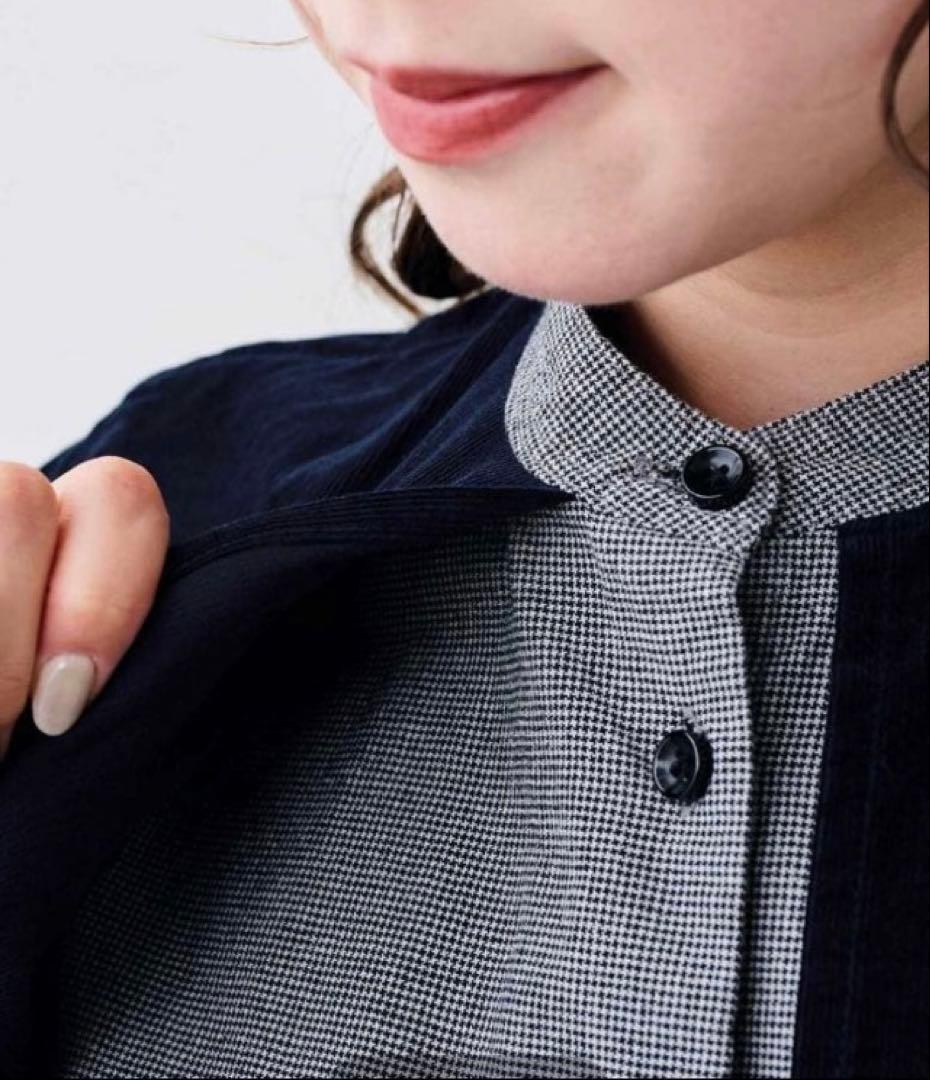 サニークラウズ feat.bonpon pon カーディガン風ワンピース