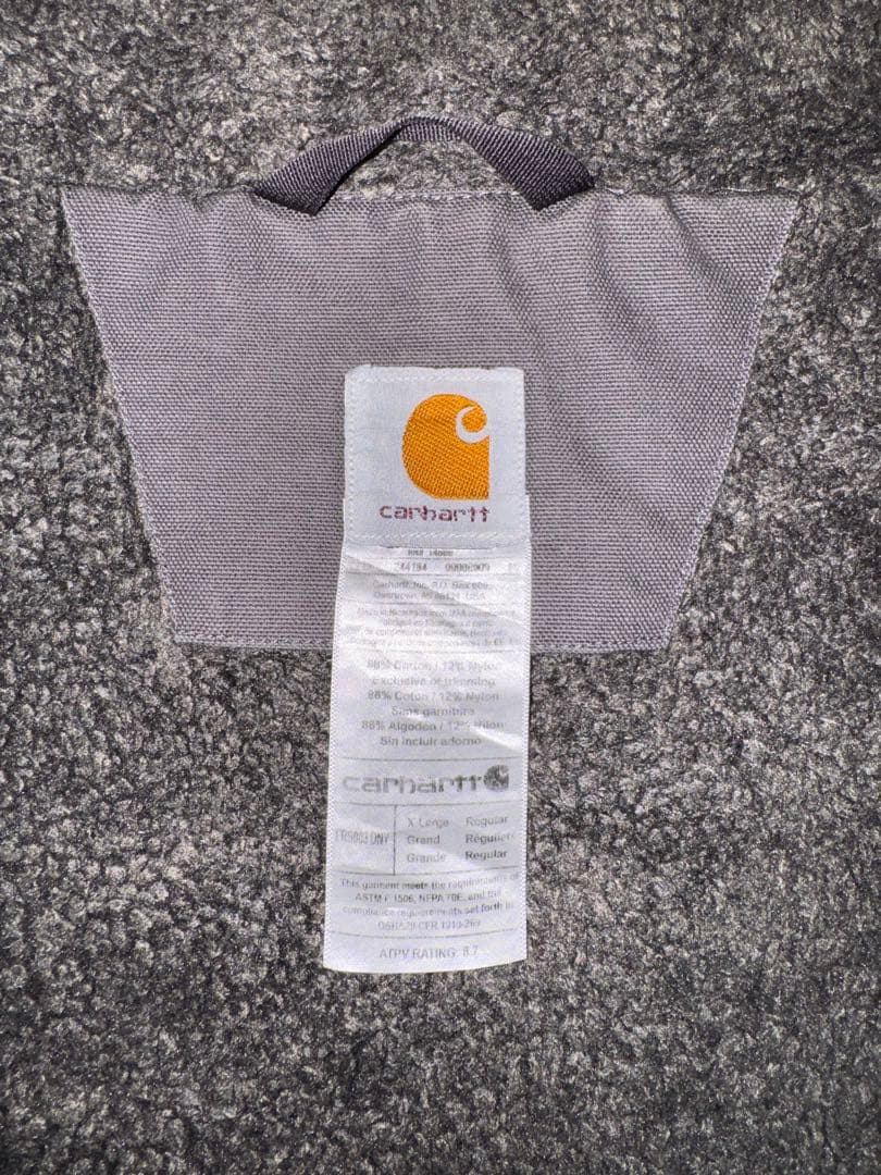 Carhartt カーハート ダックベスト 裏ボア グレー