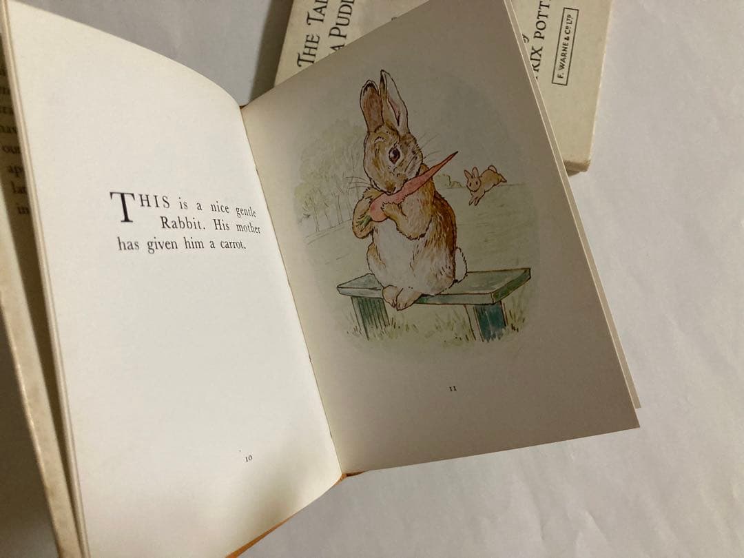 ビンテージ英語絵本 古書 Beatrix Potter 小型絵本