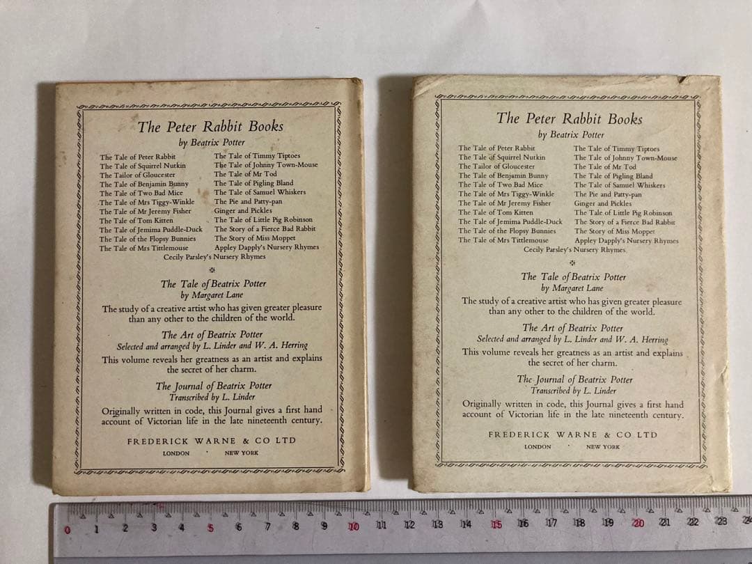 ビンテージ英語絵本 古書 Beatrix Potter 小型絵本