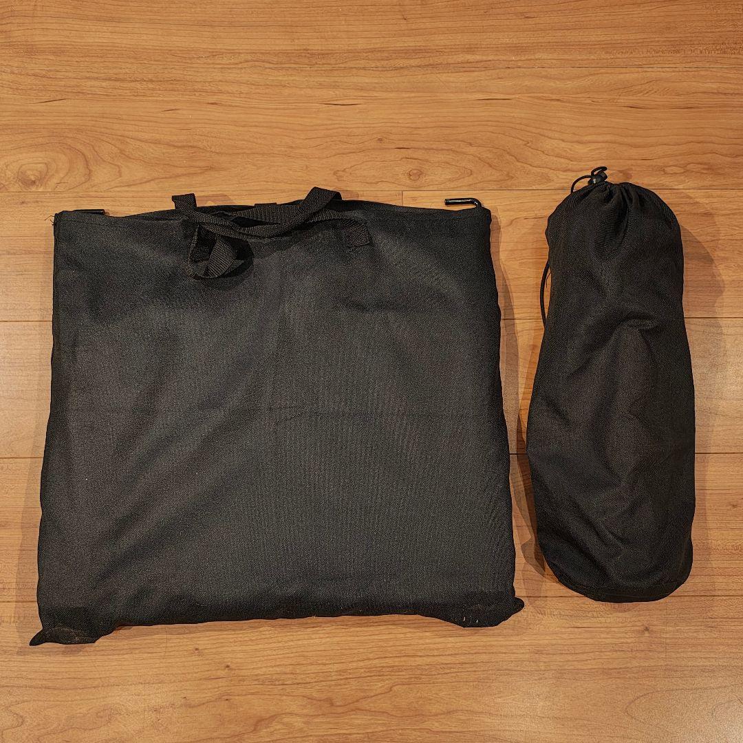 BUNDOK(バンドック)フォールディングラック、薪キャリースタンド2セット