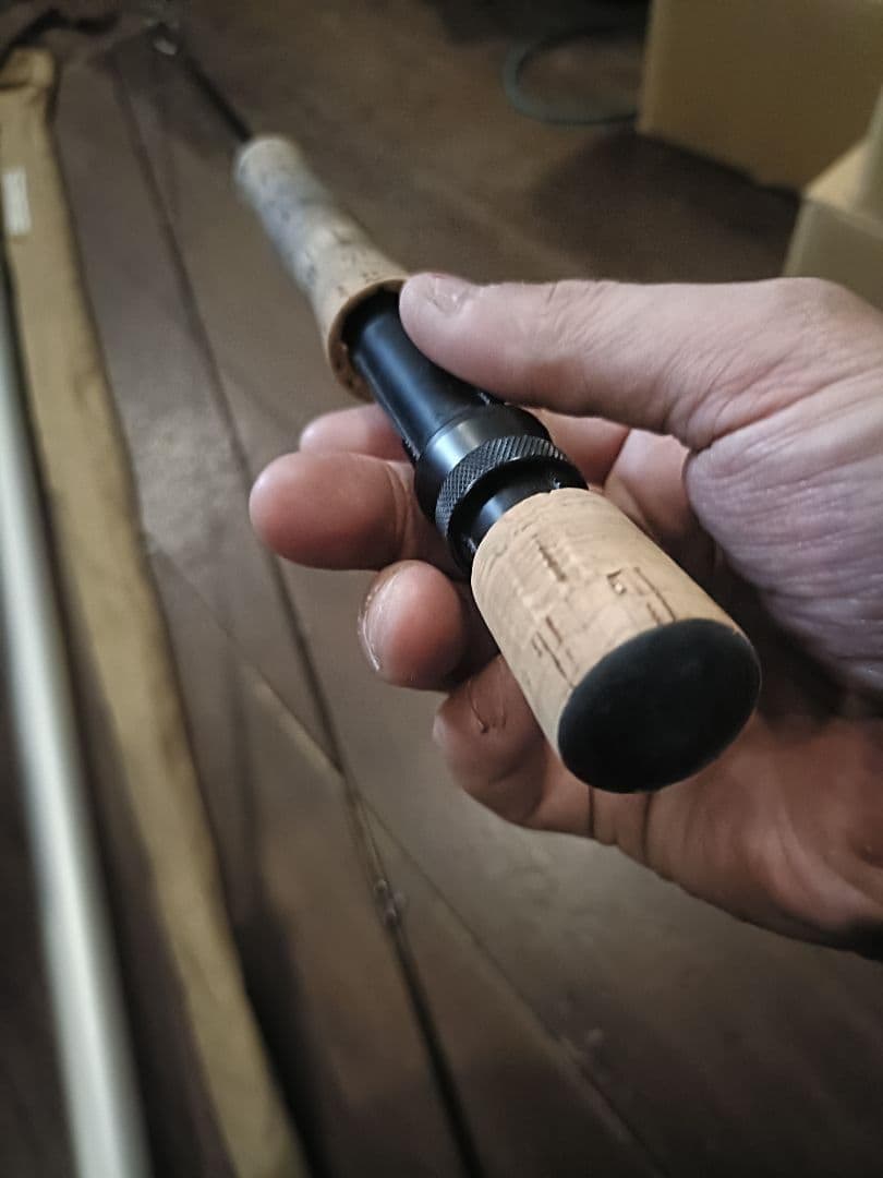 SAGE 890 DS 9'0\" #8 フライロッドUSA製アルミケース付 美品