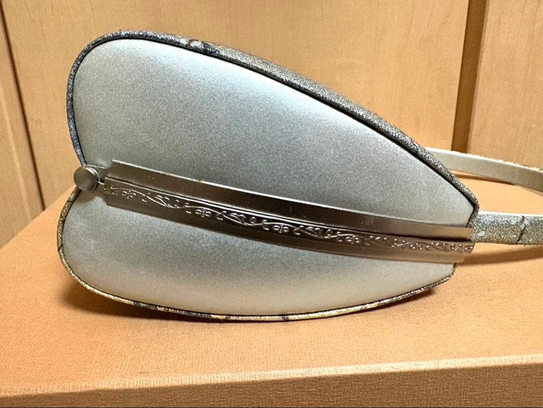 和装バッグ＆草履セット　表裏で異なるバッグデザイン　フリーサイズ