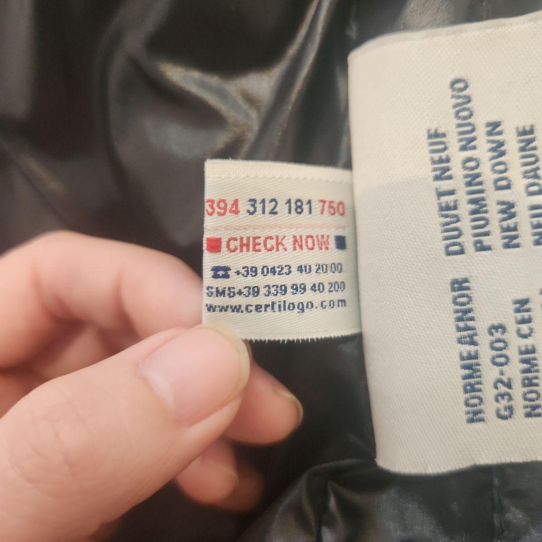 MONCLER ダウンベスト ブラック　メンズ　サイズ0