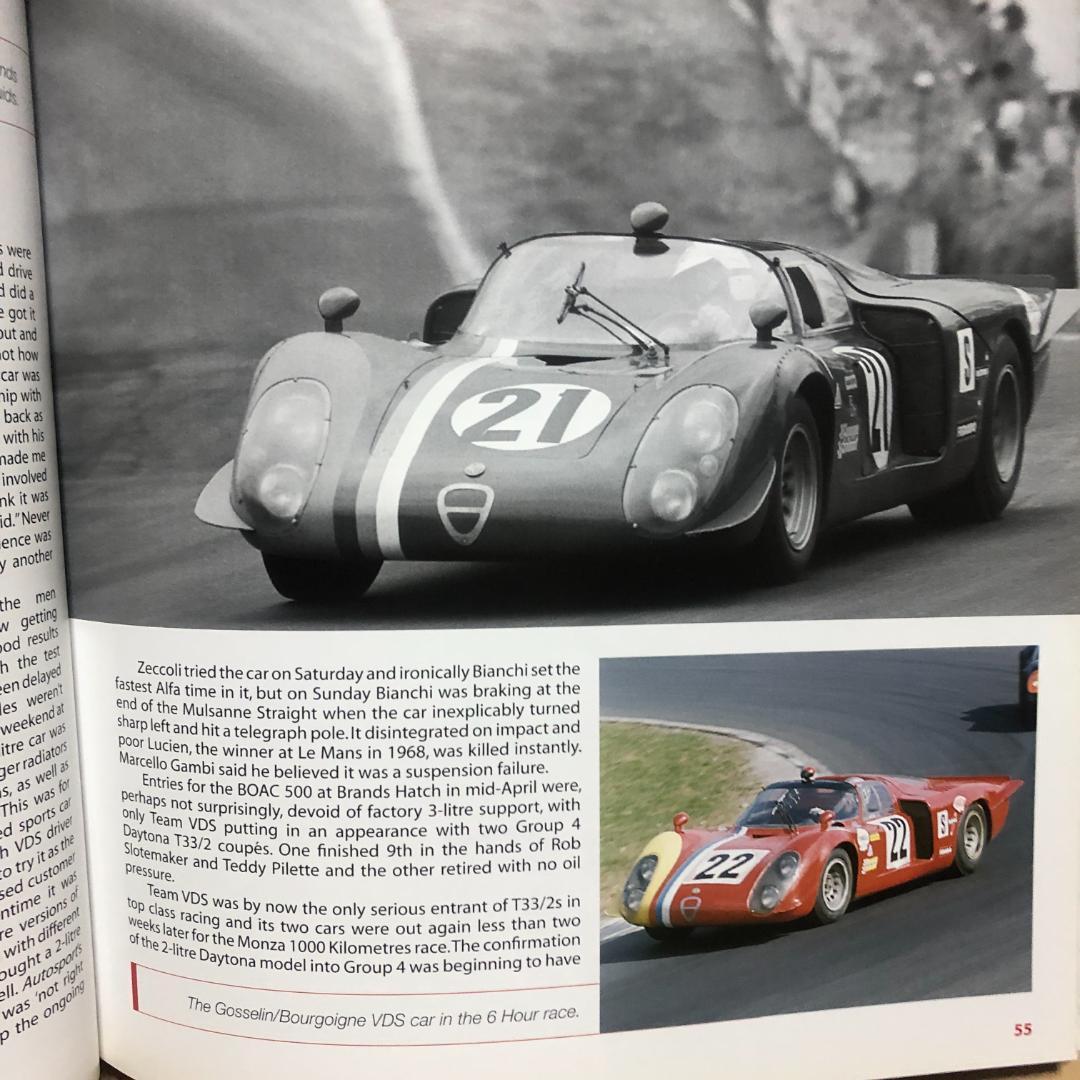 洋書 ALFAROMEO TIPO33