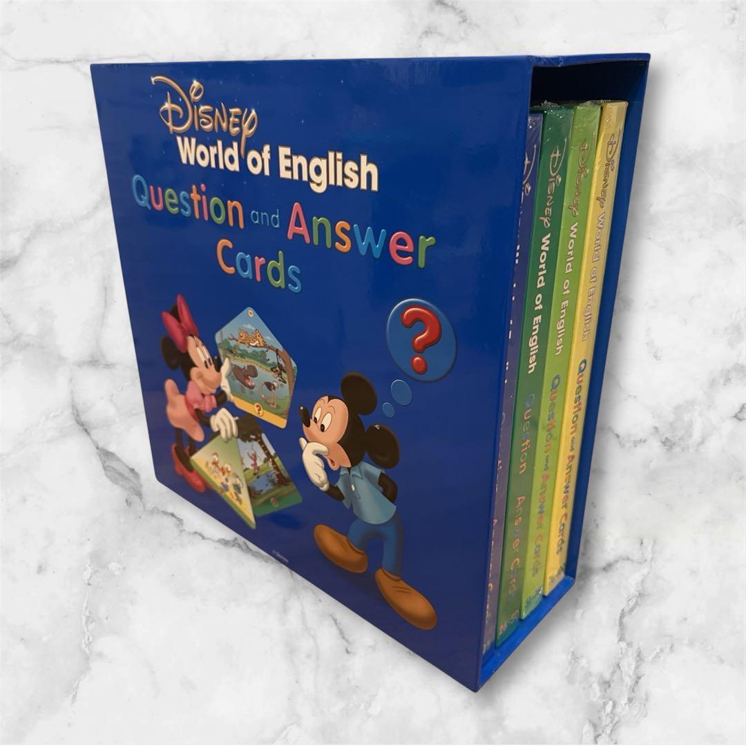 【全箱未開封】最新版 DWE Q&Aカード　ディズニー英語