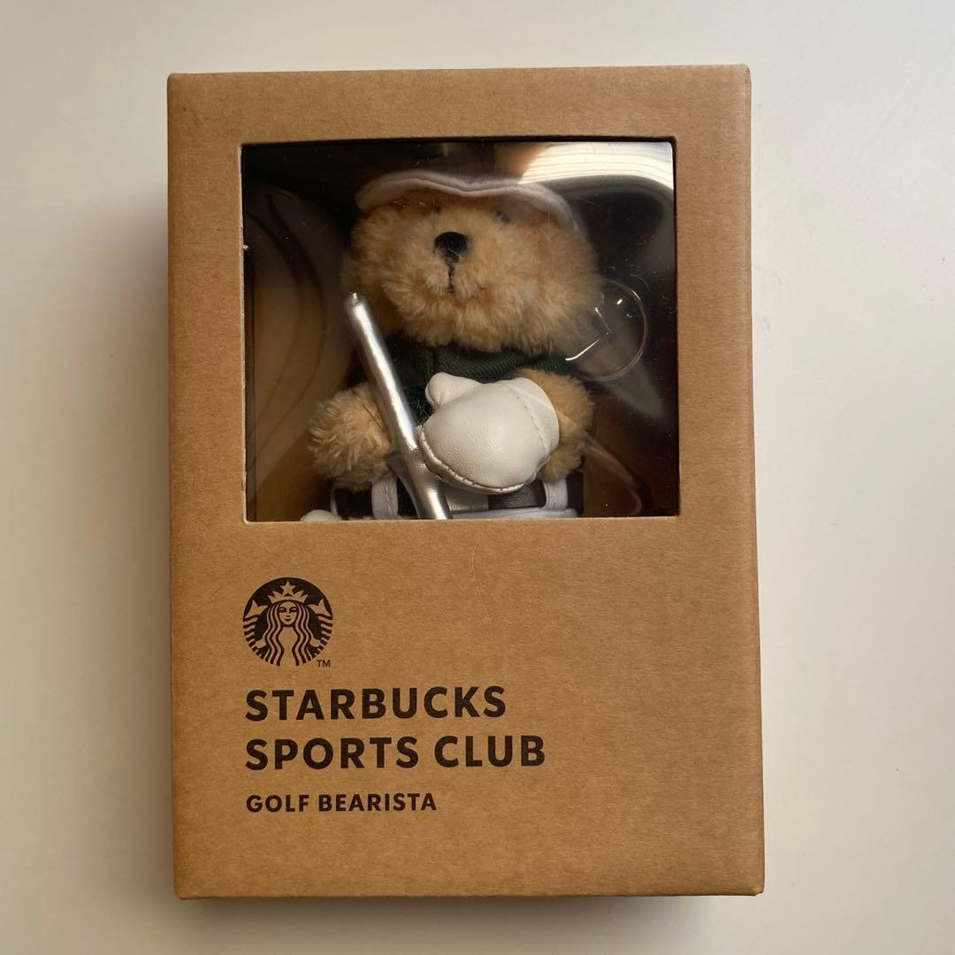 ■韓国 スターバックス ■ベアリスタ スポーツクラブ 野球 キーリング