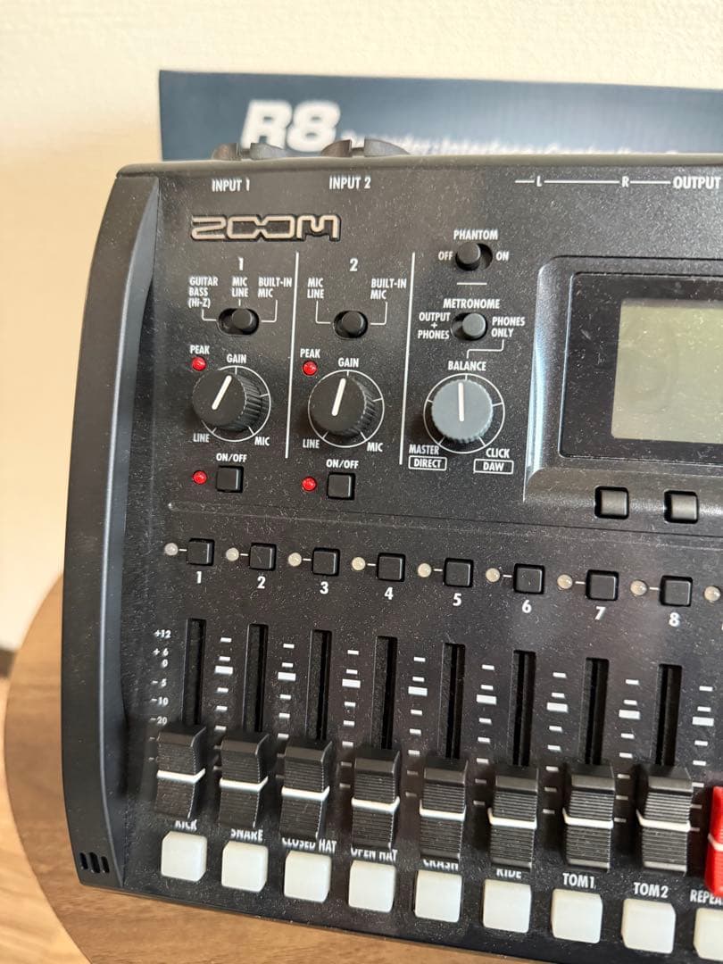 m*u様 動作未確認　ZOOM R8 マルチトラックレコーダー MTR