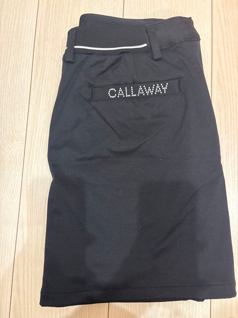 Callaway レディース ゴルフスカート LL 黒 8WAYストレッチ