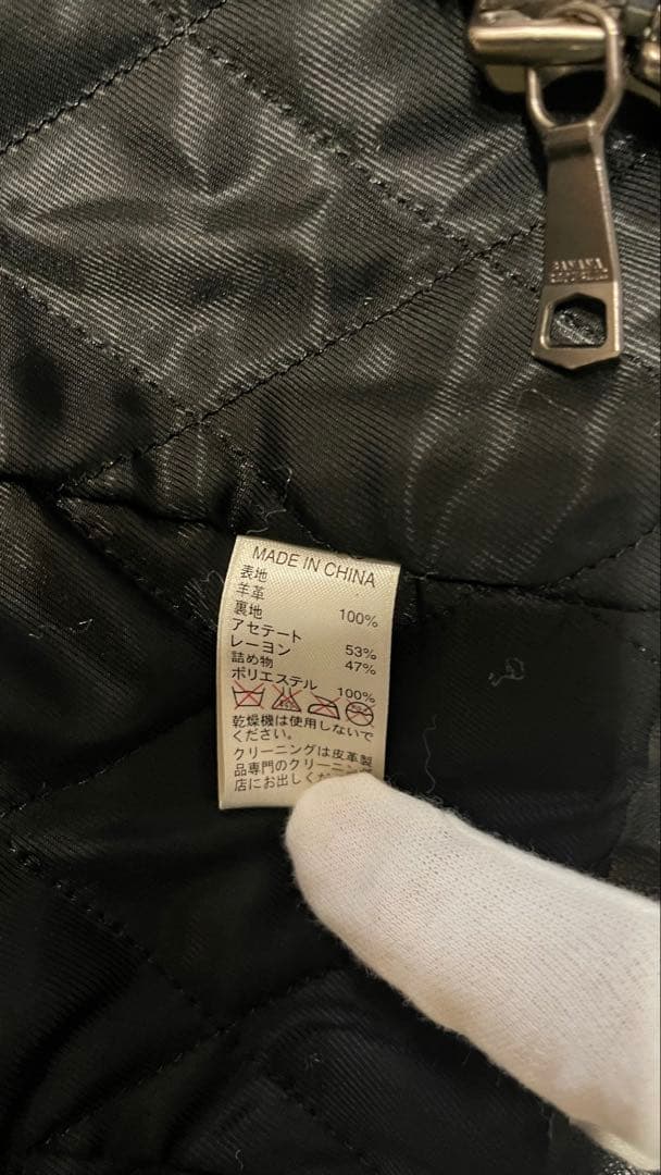 x*v様 BANANA REPUBLIC ラムレザー アクションプリーツ　ダブル