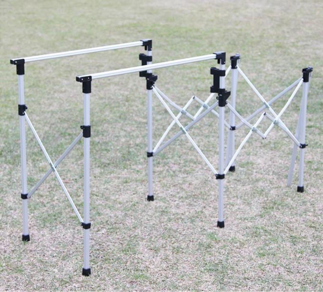 折りたたみ式アルミアウトドアキッチンスタンド