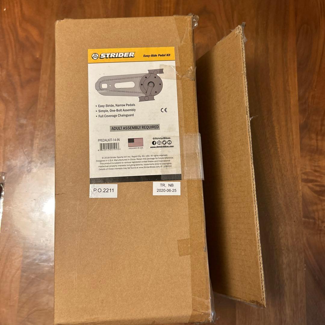 【期間限定セール中】絶版レア ストライダー ペダル後付子供練習用自転車14インチ