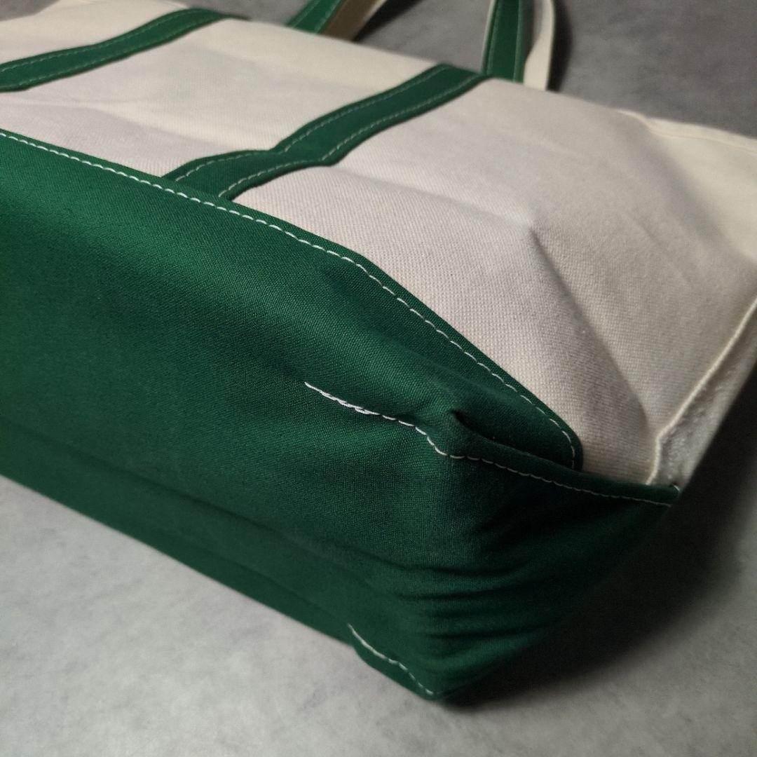 最終価格✨️美品✨️ USA製 L.L.Bean 大容量 トートバッグ 緑
