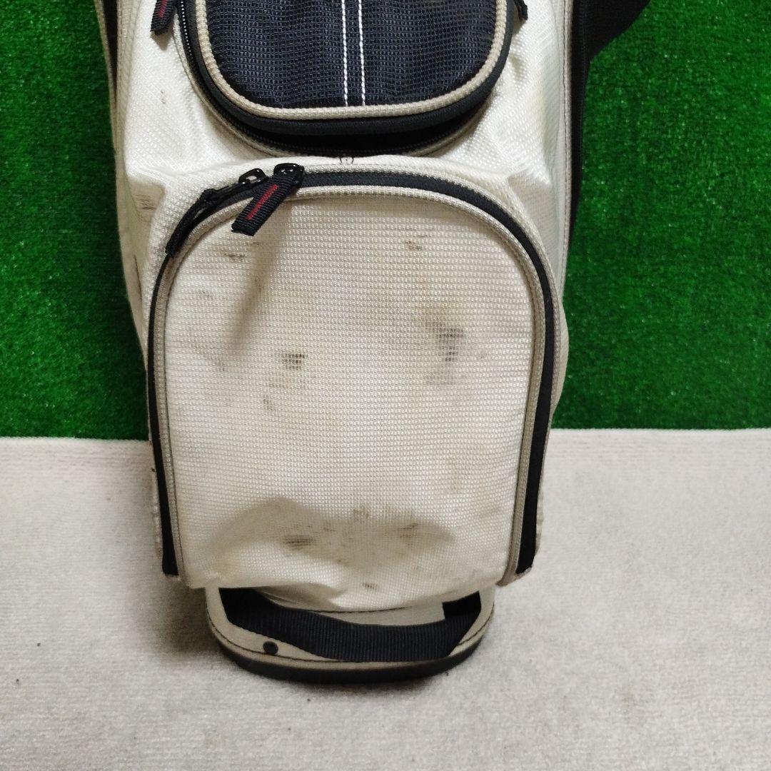 PING キャディバッグ ホワイト ブラック ※状態考慮