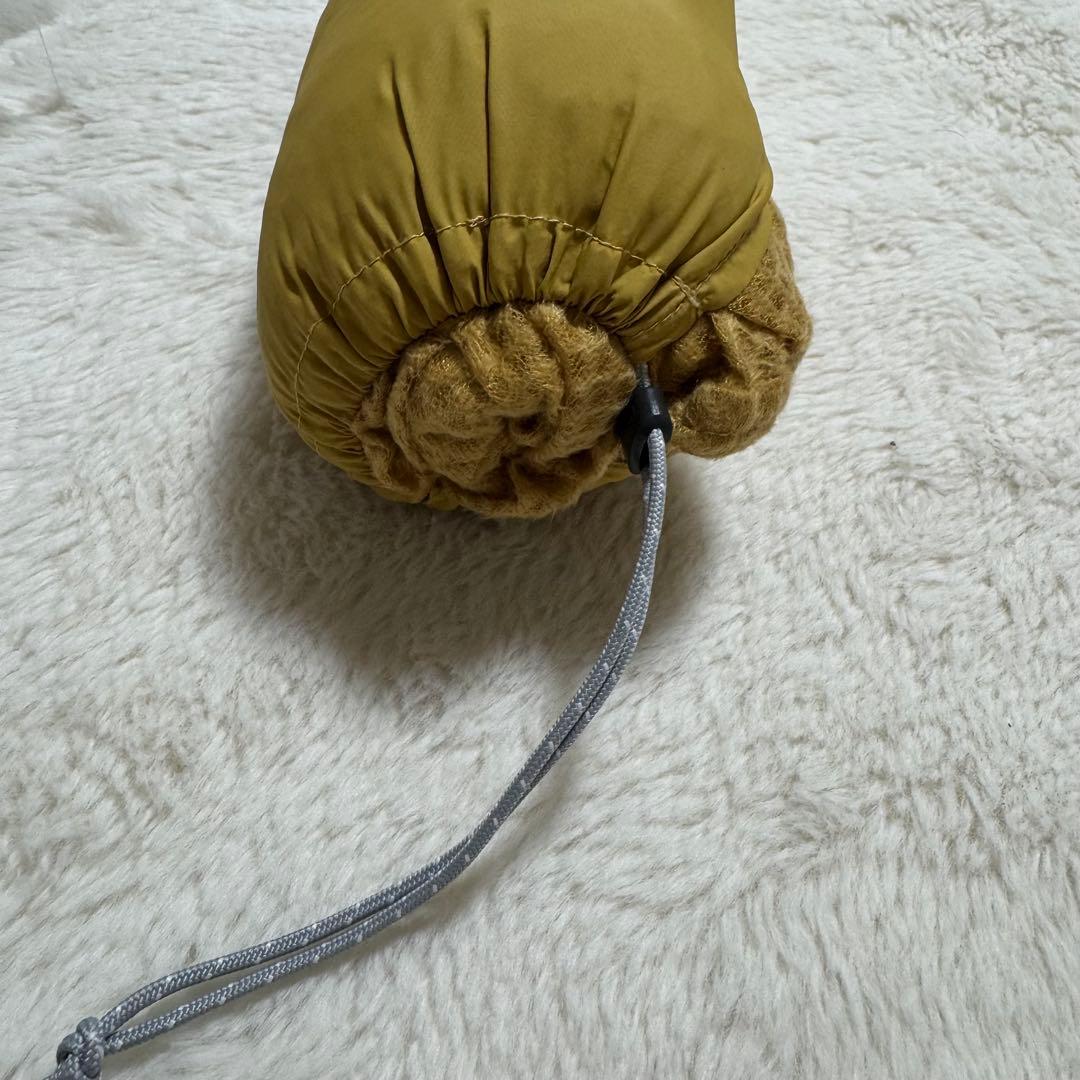 極美品モンベル現行モデルウォームアップシーツ　タン