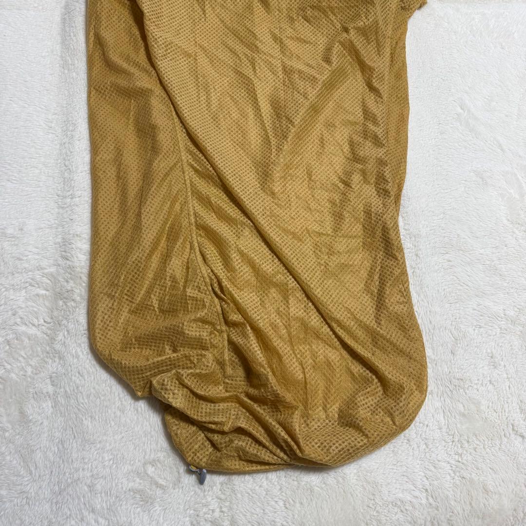 極美品モンベル現行モデルウォームアップシーツ　タン