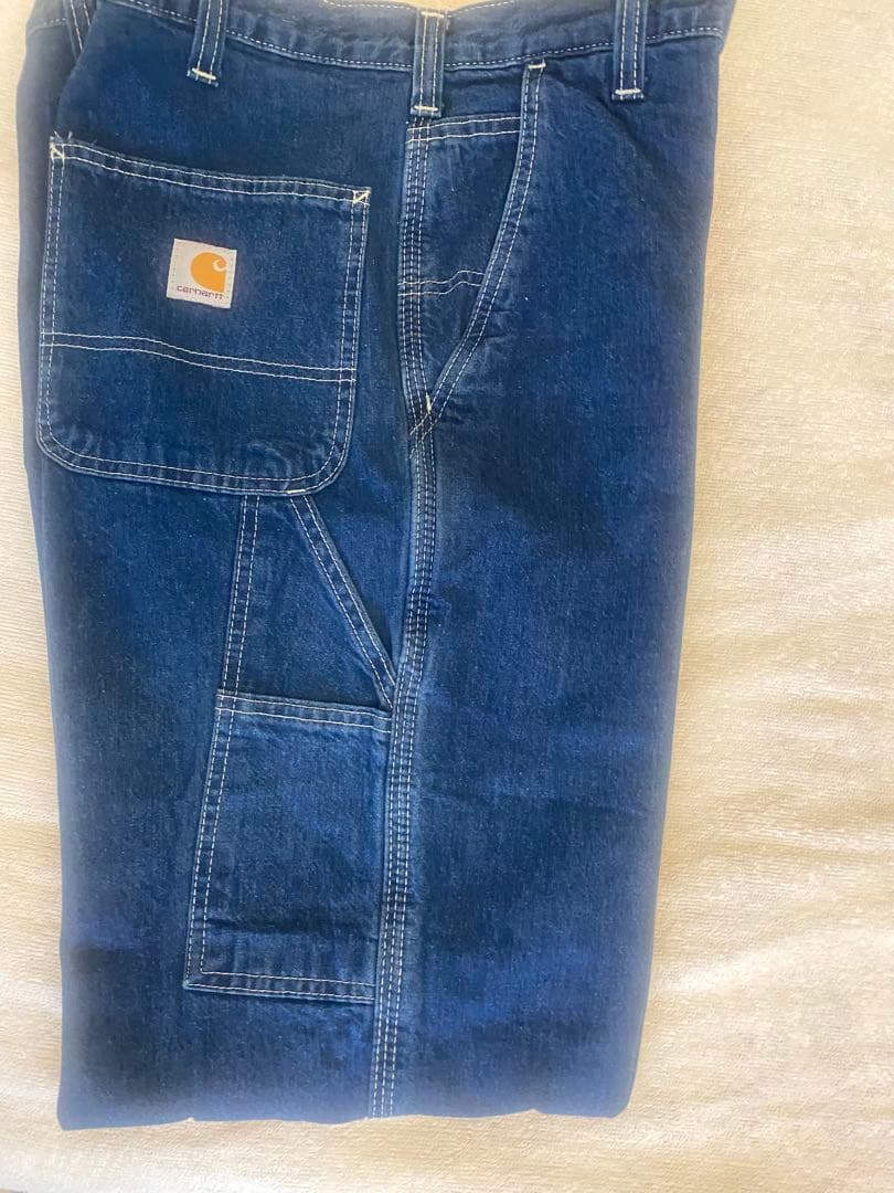 Carhartt ペインターパンツ デニム 濃紺 33×32 USA古着