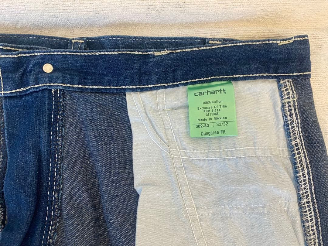 Carhartt ペインターパンツ デニム 濃紺 33×32 USA古着