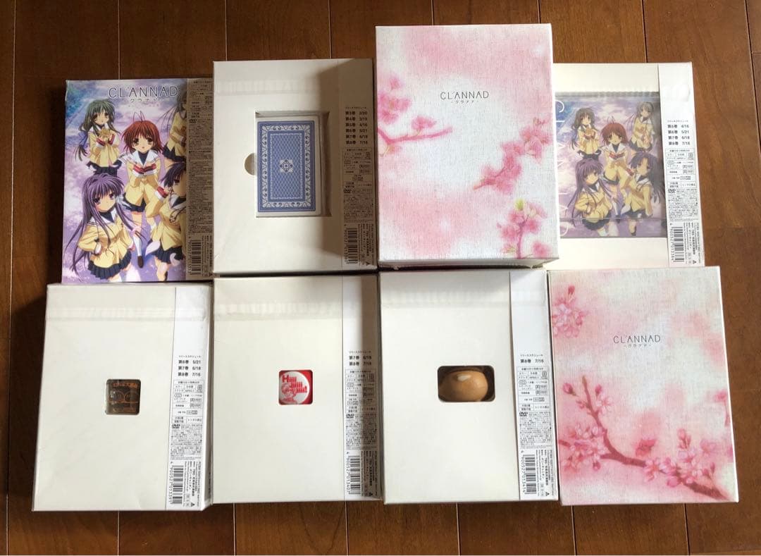 CLANNAD DVD 〈初回限定版〉 1期2期　全巻セット　劇場版　全17枚
