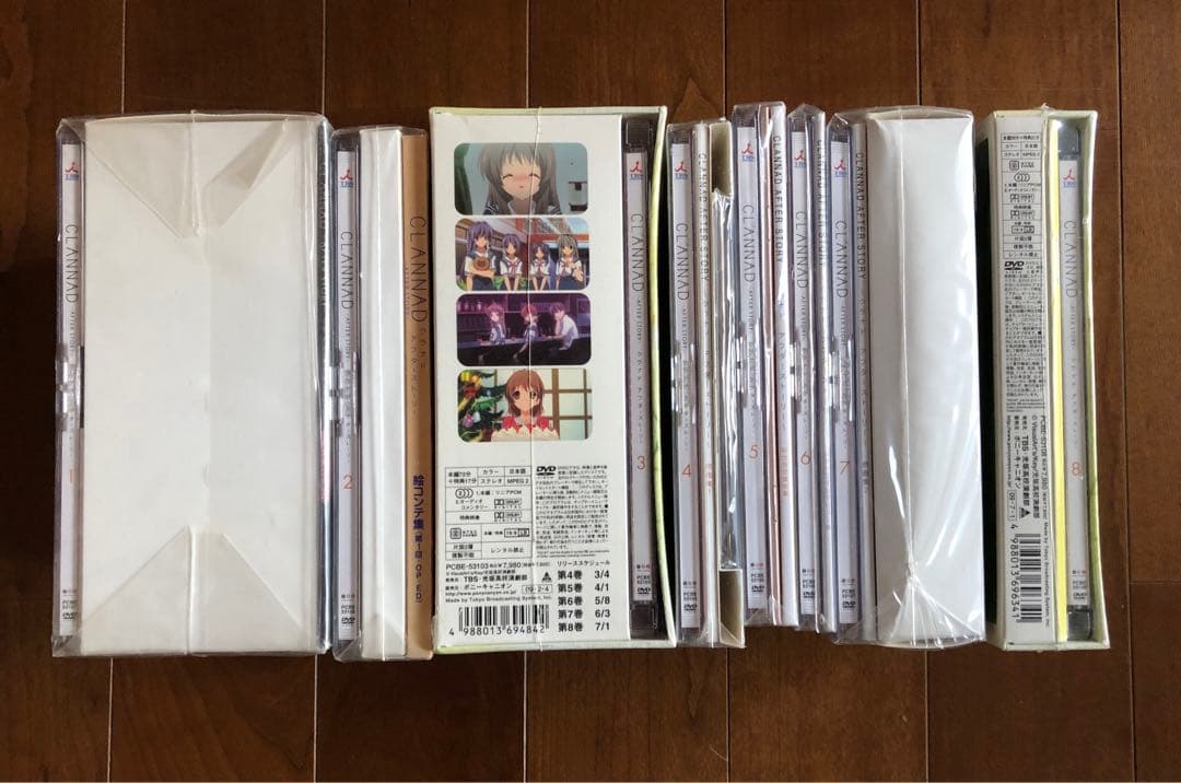 CLANNAD DVD 〈初回限定版〉 1期2期　全巻セット　劇場版　全17枚