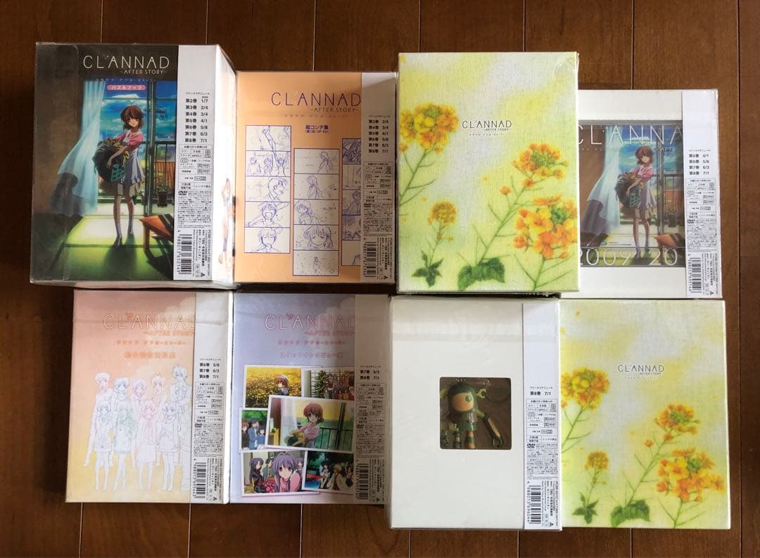 CLANNAD DVD 〈初回限定版〉 1期2期　全巻セット　劇場版　全17枚