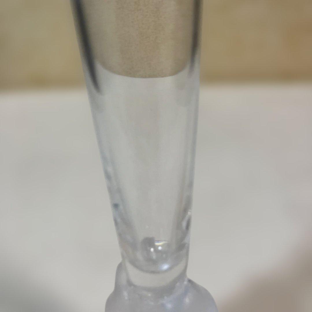 HOYACRYSTAL 透明ガラス 一輪挿し