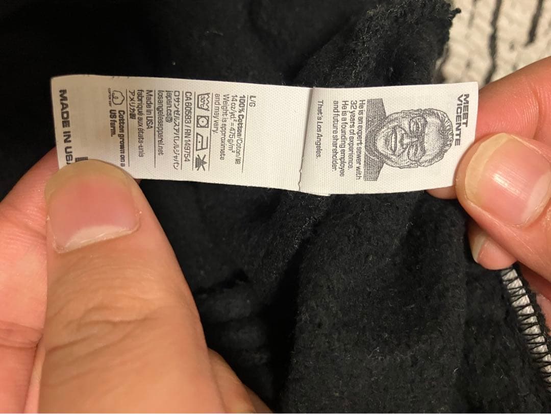 ロサンゼルスアパレルスウェットパンツ