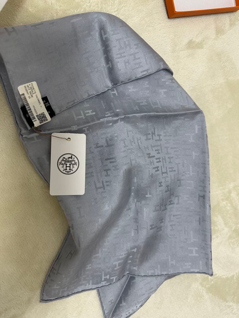 【値下げ】HERMÈS エルメス ネクタイ＆ポケットチーフセット