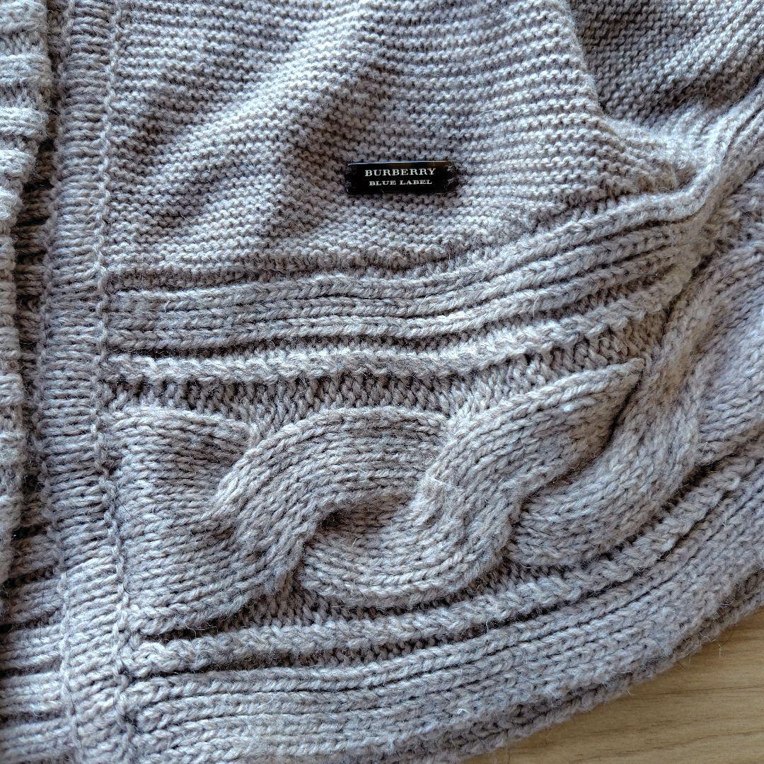 BURBERRY BLUE LABEL ポンチョ 38