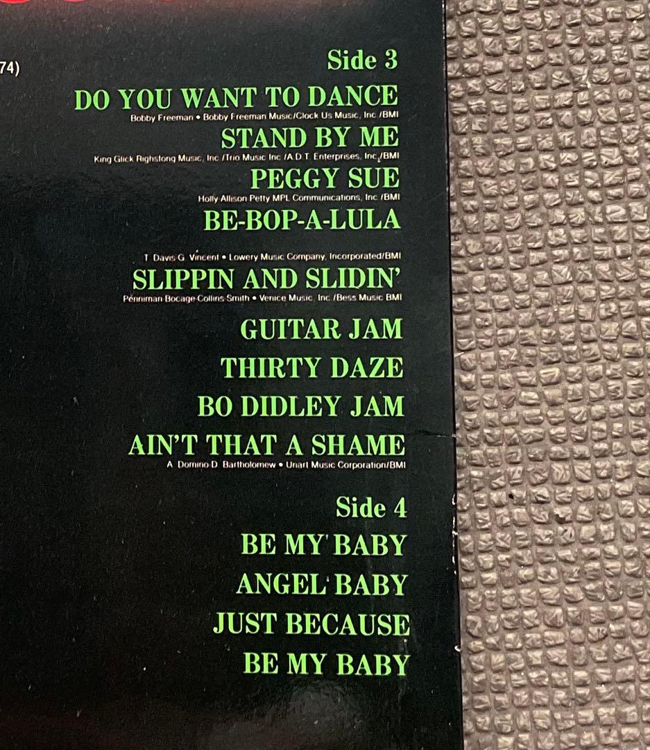 ジョン・レノン　「ロックンロール・セッションズ」LP 2枚組