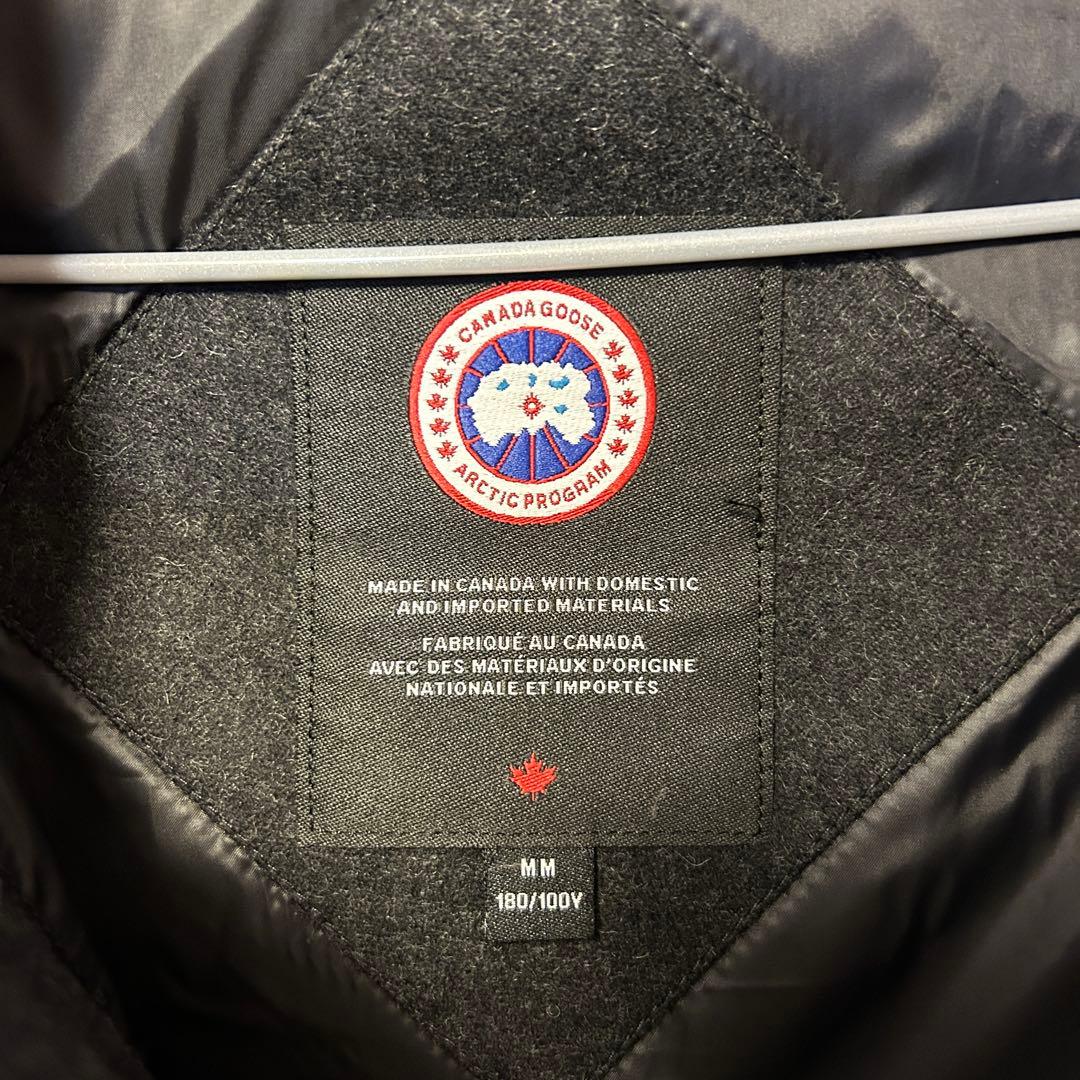 【新古品】 カナダグース ダウンベスト ダークグレー