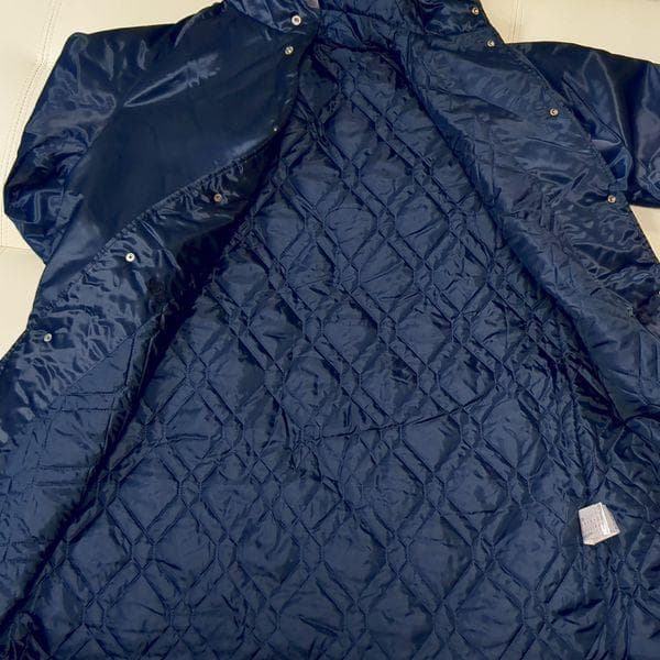 ヤンキース マジェスティック ベンチコート L 中綿ジャケット ワッペン 刺繍