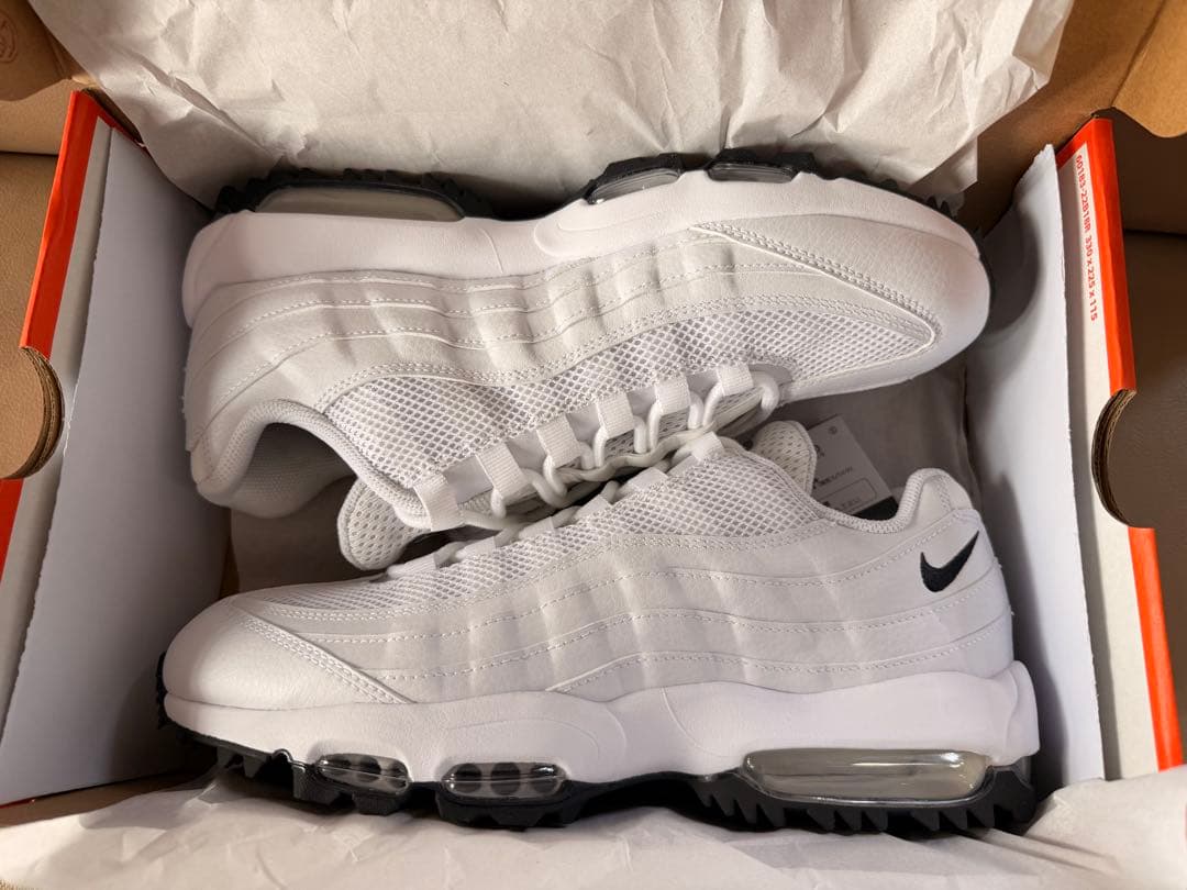 【激レア】【新品】ナイキ　エアーマックス95 ゴルフ　ホワイト　26.5cm