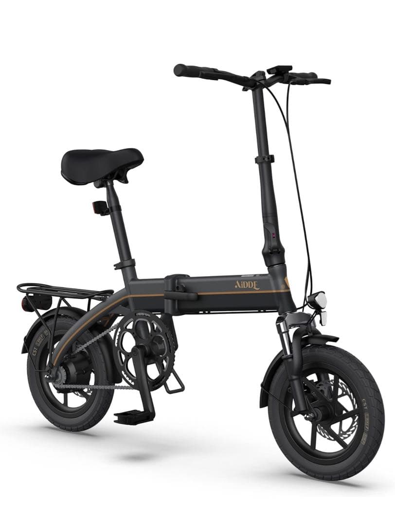 電動アシスト自転車AIDDE Ａ１ＴＳ　ブラック