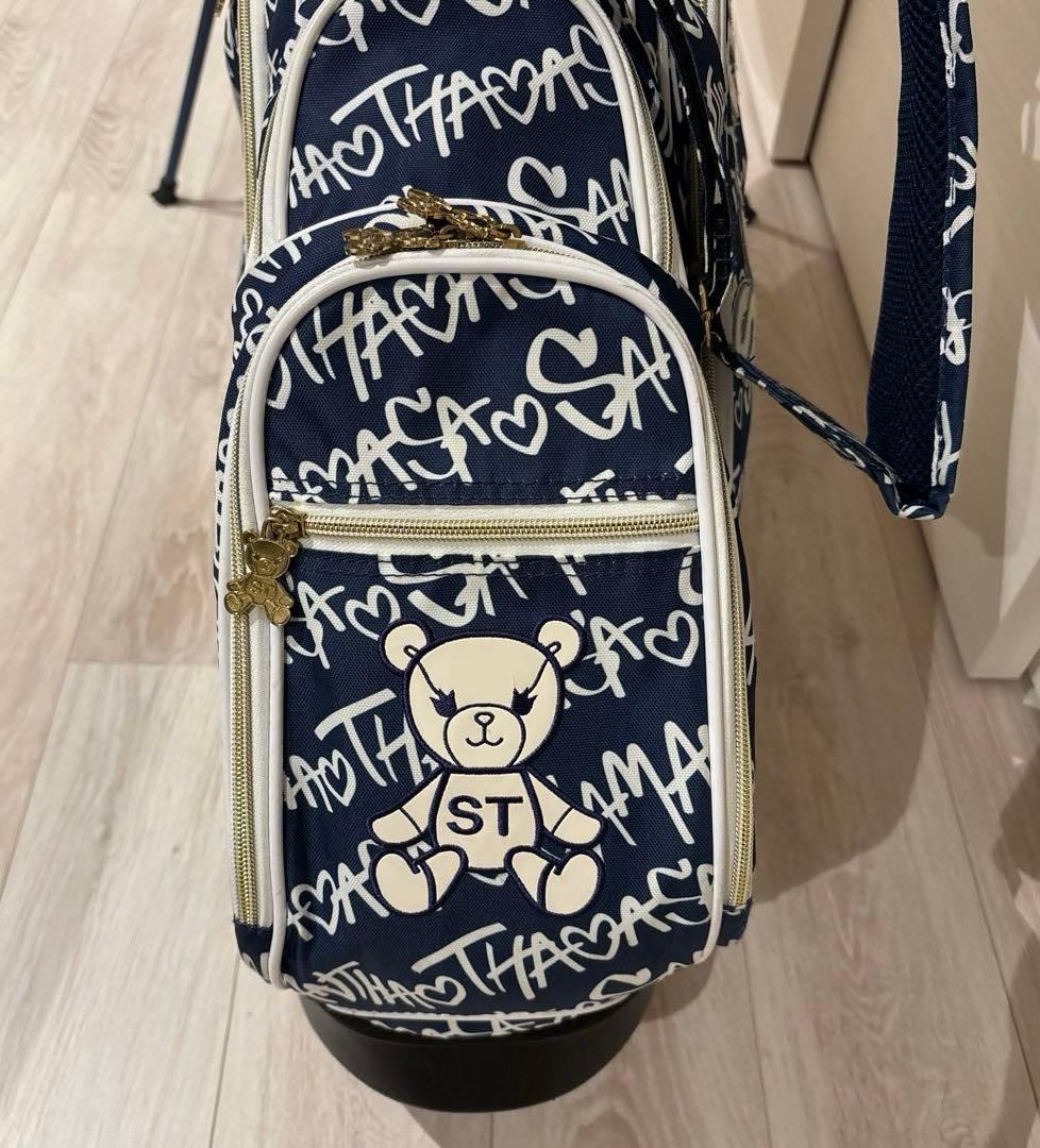 サマンサタバサゴルフ キャディバッグとクラブケースとヘッドカバーのセット