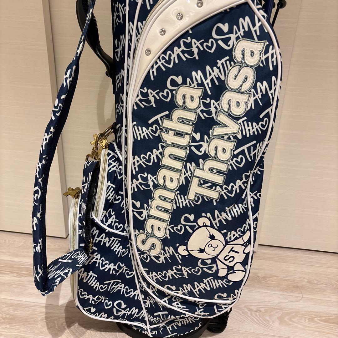 サマンサタバサゴルフ キャディバッグとクラブケースとヘッドカバーのセット