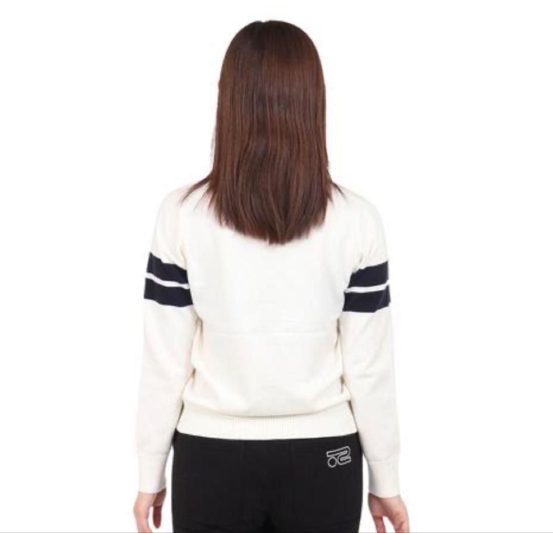 M ☆新品タグ付☆ ロサーセン　ニット タートルネック セーター ライン&ロゴ