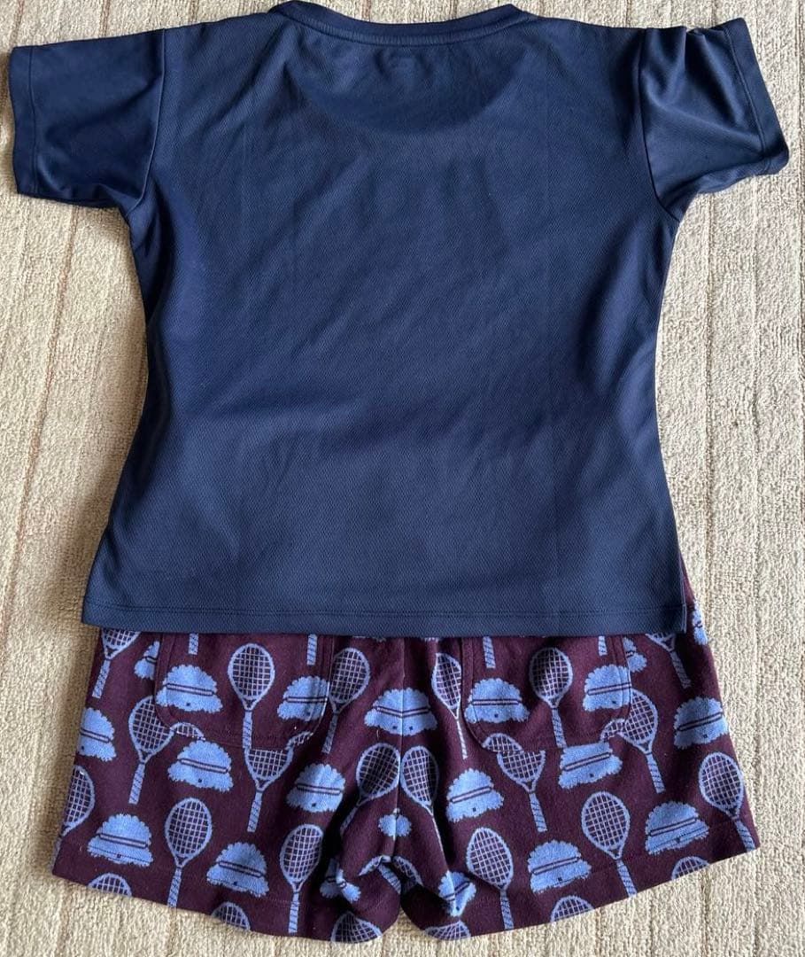 FILA テニスTシャツショートパンツセット