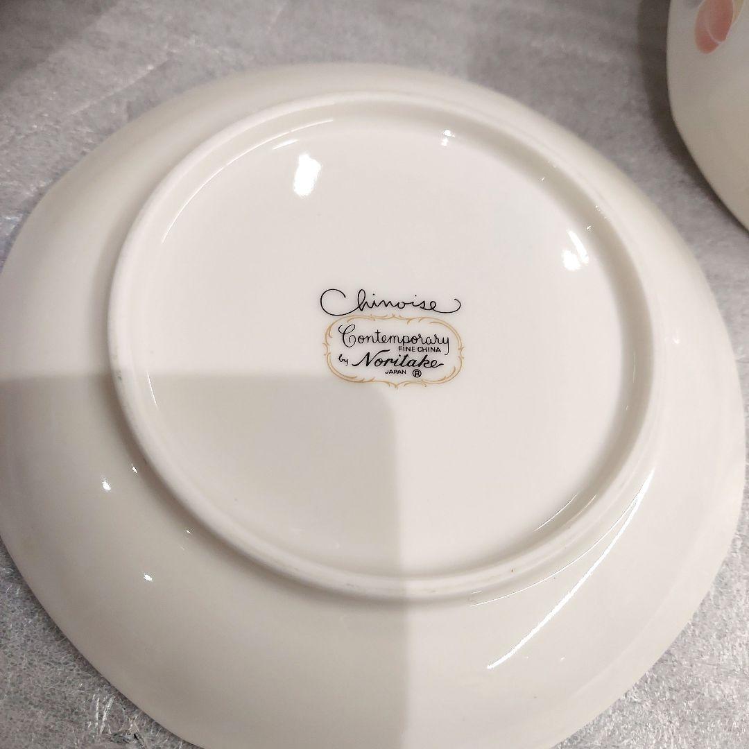 Noritake ノリタケ　シノワーズ　コンテンポラリー　皿セット　八角皿