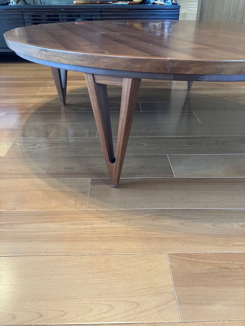 ACTAS FK-1 こたつテーブル ウォールナット材ウレタン塗装※布団付き