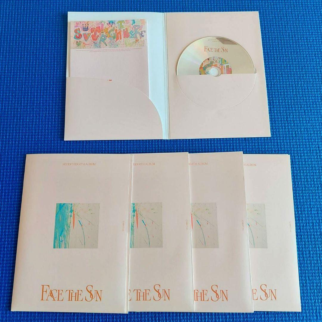 セブチ FACE THE SUN Carat盤 13種・Attacca 3枚