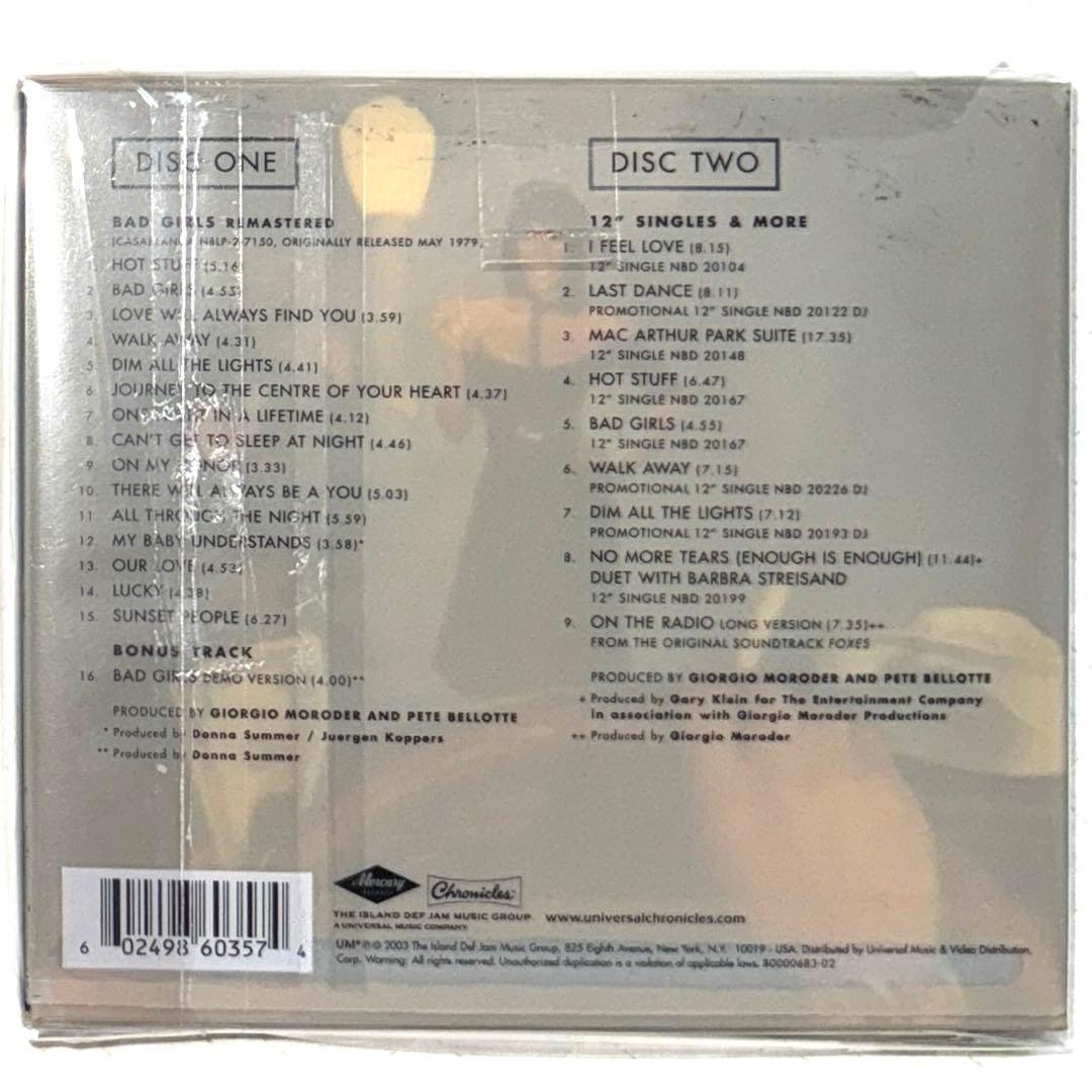 2CD！ドナ・サマー / BAD GIRLS DELUXE EDITION！