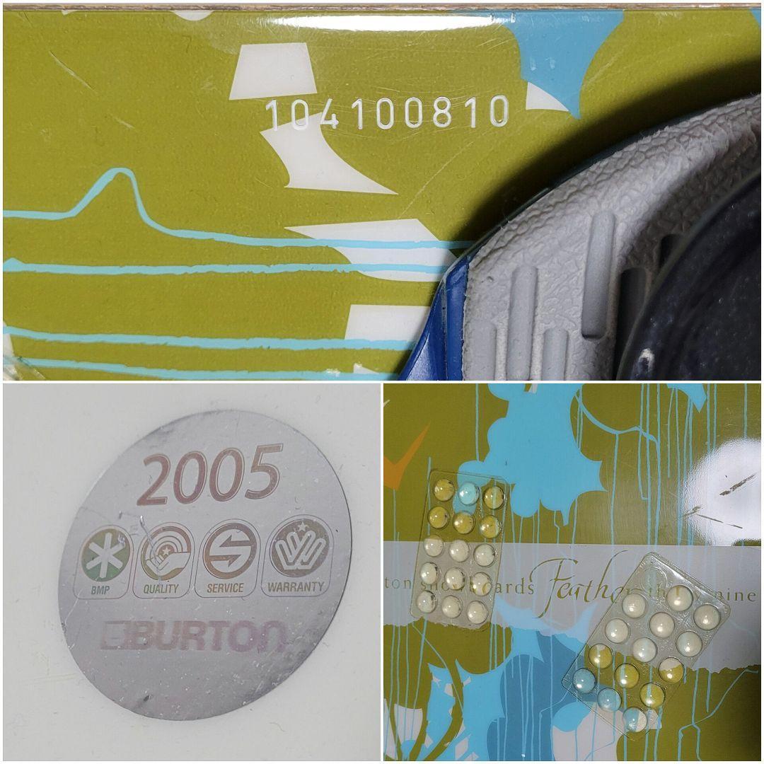 BURTON Feather スノーボード ビンディング セット 139cm S