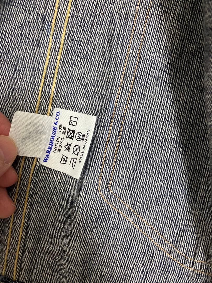 WAREHOUSE 2001XX ダウンポケット　直営店限定