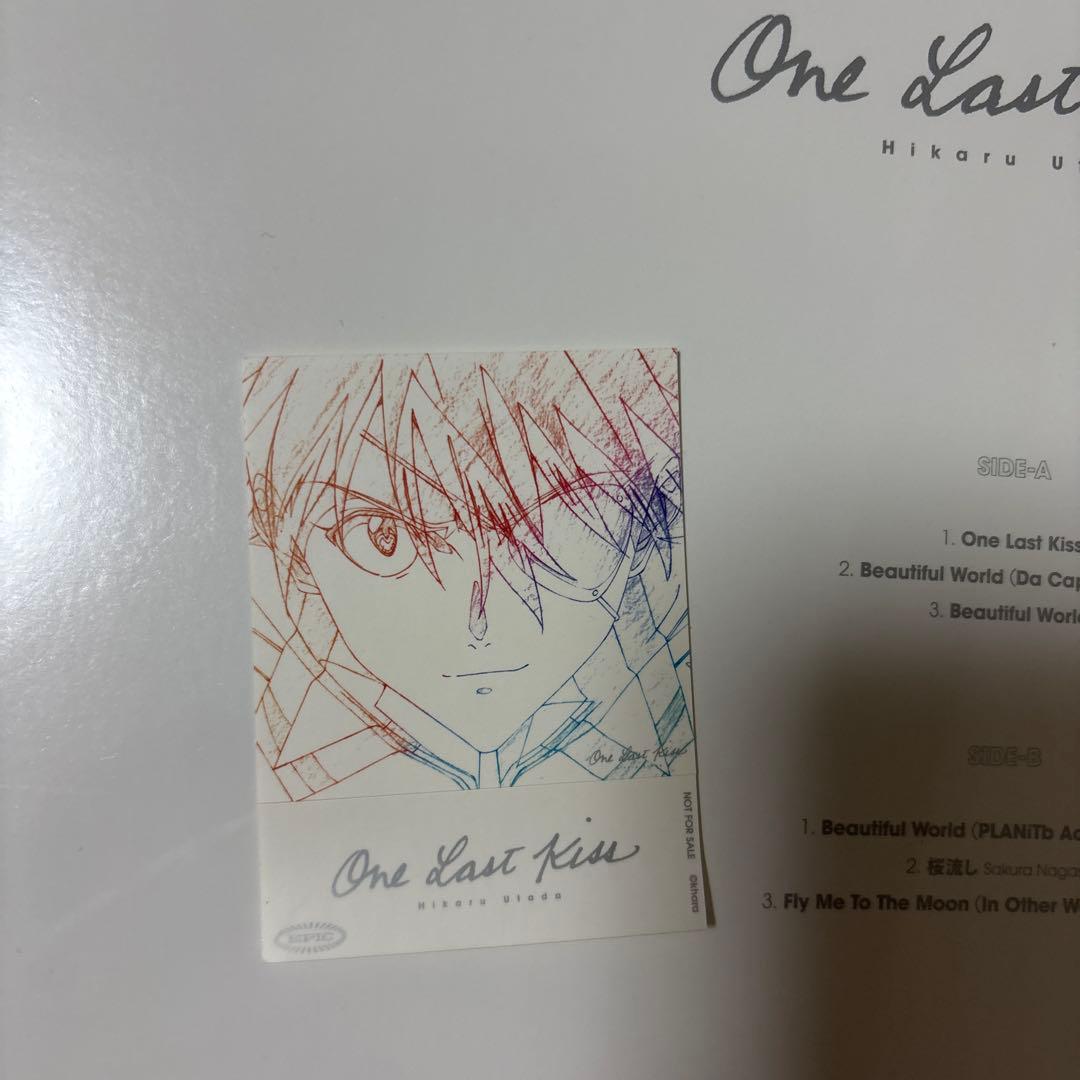 【完全生産限定盤】宇多田ヒカル/One Last Kiss ステッカー付US盤