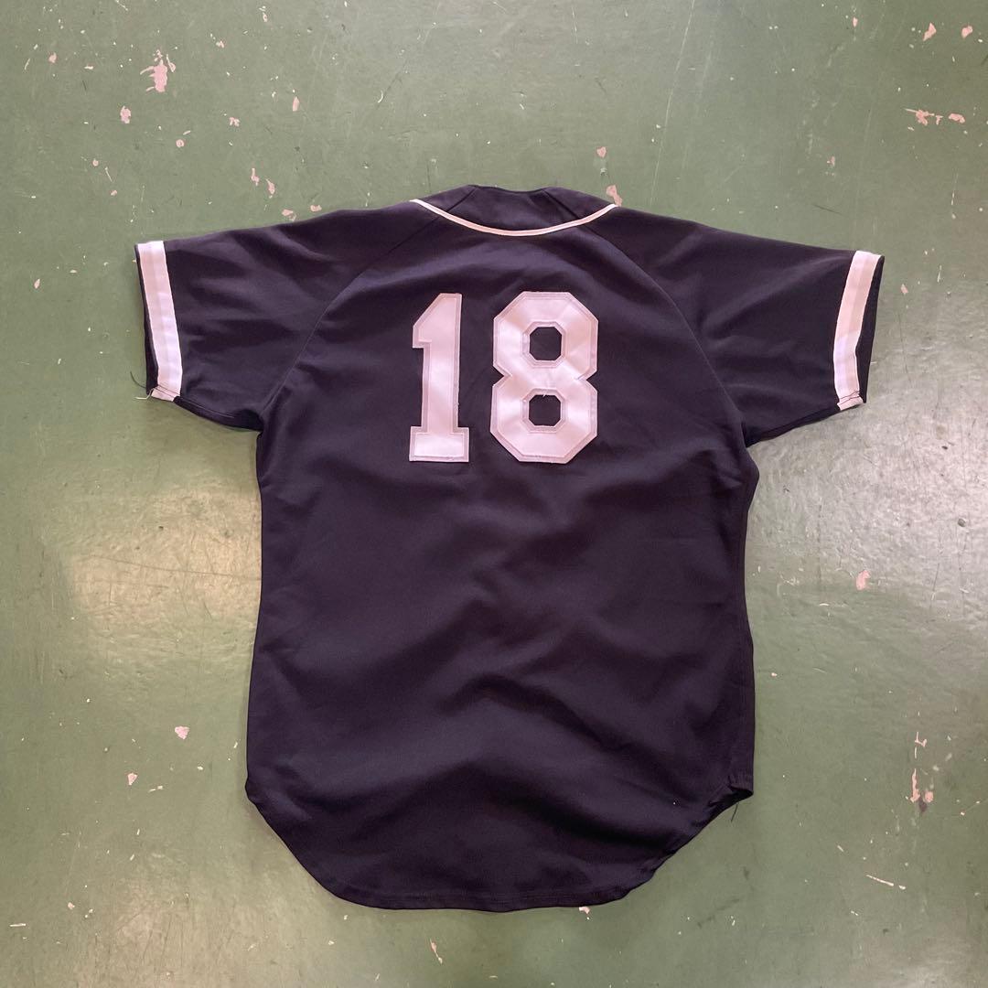 USA製 Wilson ゲームシャツ 刺繍ワッペン付き