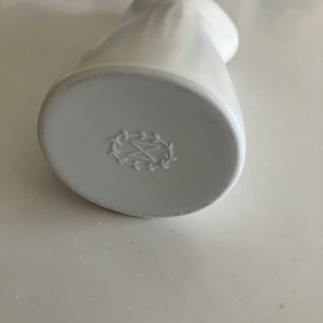 鹿児島睦　うさぎ　 フラワーベース　フラワースタンド　白