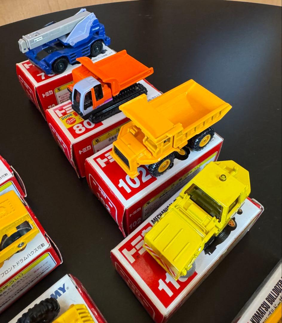 トミカ 工事車両＆仕事車両ミニカー セット 14種（管理No.R2K)
