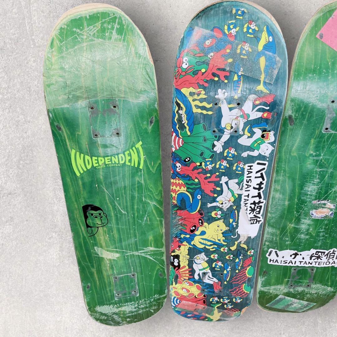 スケートボード 廃デッキ 6枚セット DIY スケボー